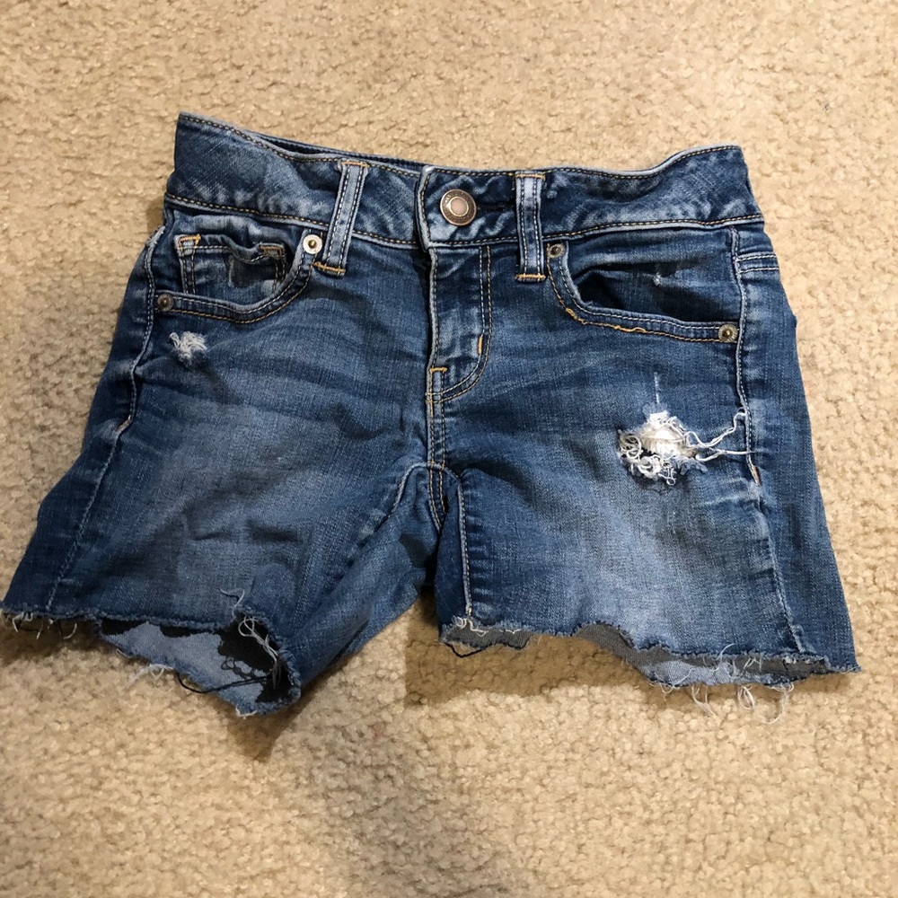 American eagle jean shorts